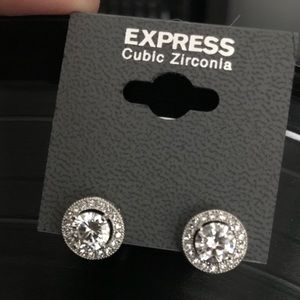 Express Halo Stud Earrings